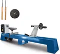 Scheppach Drechselmaschine DM1100T | Werkstücke bis 1000 mm Länge und 350 mm Durchmesser | 400 Watt Motor mit 4 Geschwindigkeiten | inkl. Zubehörset