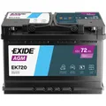 Exide Start-Stop AGM EK720 12V 72 Ah 760 A/EN ersetzt Exide EK700 Autobatterie