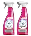 SONAX FelgenStar (2x 750 ml) säurefreier Reiniger für St. + Alu-Felgen 02274000