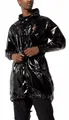 MONCLER Regenjacke X Palm Angels Limited Sid Patent Parka Mantel Spray-Logo,Kapuze, Taillen- und Saumkordelzug