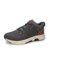 Dockers by Gerli Herren High-Top Sneaker, Männer Halbschuhe,wasserabweisend,Sneaker-Stiefeletten,mid Cut,Sportschuhe,dunkelgrau,42 EU