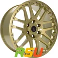 4x Etabeta Combat CV gold shiny 8x18" ET50 LK5 160 ML 65.1 Alufelgen 18 Zoll