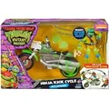 Teenage Mutant Ninja Turtles Drive N Kick Cycle Mit Figur, Motorrad, Ninja Turtles, 4 Jahr(e), Mehrfarbig