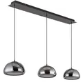 GLOBO LIGHTING LED-Hängeleuchte AVILA, Dimmfunktion, Memoryfunktion, Nachtlichtfunktion, mehrere Helligkeitsstufen, LED fest integriert, warmweiß - kaltweiß, Pendelleuchte, Esstisch, Essbereich, Wohnzimmer, kürzbar, Glas