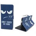 Wiko Highway Pure Handyhülle Bookcover Blau