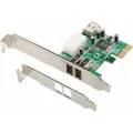 DAWICONTROL DC-1394 PCIe Blister 2+1 Port FireWire 400 1394a PCI-Express x1 Cont
