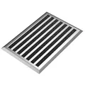 Fußmatte außen grau 40 x 60 cm, Aluminium Fußmatten, Fußabtreter außen, Schmutzfang Alu, Schmutzfangmatte Außenbereich, Fussmatte Aussenbereich, Türmatte außen, Fußabstreifer Hauseingang, Abtreter
