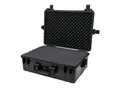 HMF ODK100 Outdoor-Fotokoffer, Transportkoffer mit Rasterschaumstoff, 57 x 41,5 x 21,5 cm