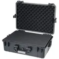 HMF ODK100 Outdoor-Fotokoffer, Transportkoffer mit Rasterschaumstoff | 57 x 41,5 x 21,5 cm