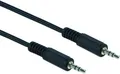 Schwaiger Audio Anschlusskabel TFS3150 533 Klinke schwarz, 1,5m, 1x 3,5mm