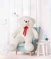 Teddybär Groß XXL (Weiss, 190cm) Bueno- Plüschbär, Kuschelbär XXL Plüschtier