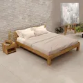Krok Wood Massivholzbett Julia in Eiche 120 x 200 cm