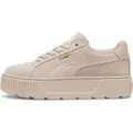 Puma Karmen Damen Halbschuhe aus Wildleder, für den ganzjährigen Gebrauch, Modell 38461415 - Beige - 40,5
