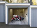 Effektbild für Garagentore - Motorrad
