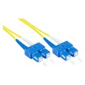 Good Connections Patchkabel LWL Duplex OS2 (Singlemode, 9/125) SC/SC, LSZH, austauschbare Polarität, 0,5m, Good Conne (0.50 m) (LW-9005SC)