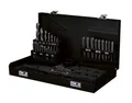 Parkside Bohrersatz Gewindebohrer Schneideisen Set Werkzeugset Aufbewahrungsbox 40tlg., (Set, 40 tlg)