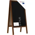 ALLboards Kundenstopper, Braun, Holz, 100x60x2 cm, Dekoration, Magnettafeln & Pinnwände