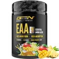 EAA Pulver 532 g - Alle 9 essentielle Aminosäuren inkl. Histidin & BCAA - Human Code Formel - Amino Workout Drink - Lecker & Top Löslichkeit - Vegan (Mango Pineapple)