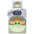 Star Wars Bettbezug - 140 x 200 cm - 70 x 90 cm - Baumwolle - Grau
