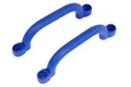 Gartenwelt Riegelsberger Haltegriffe Handgriffe 250x75mm blau für Spielanlagen paarweise