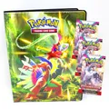 Pokemon Karten Karmesin & Purpur - Entwicklung in Paldea - 1 Mappe + 3 Booster