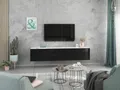 moebel-dich-auf Lowboard VARIANTO 3 (3 tlg., 190 cm breit, TV-Board bestehend aus 2x Schränken mit Klappe und 1x Schrank mit Tür), stehend und hängend