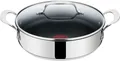 Tefal Servierpfanne 25cm E31471 Servier Pfanne mit Glasdeckel Antihaft Induktion