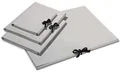 5 Folia Zeichnungsmappen Sammelmappen Graupappe DIN A4 mit Schleife