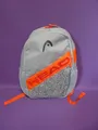 Head Elite Backpack Gray/Orange Tennistasche Tennis Ball Bag Tasche, Rucksack