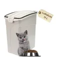 GarPet Futterbehälter Futtertonne Luftdicht Hund Katze Hundefutter Trocken Futter Box 13 L