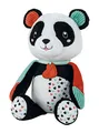 Clementoni Baby 17656 - Weicher Plüsch-Panda - lehrreiches Plüschtier, weiches Spielzeug für Babys Entwicklung, Stofftier für Säuglinge, Lernspielzeug, Kleinkinder ab 0 Monaten