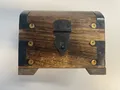 SchatzKiste Holzbox Holztruhe SchatzTruhe Metall beschlagen