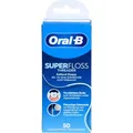 Oral B Zahnseide Superfloss 50 Pfäden Zahnpflege Zahnspangen
