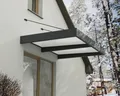 Canopia Vordach Sophia XL 2000 Grau Alu 192 x 140 cm