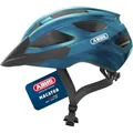 ABUS 87242 Fahrradhelm, Blau (Steel Blue), S (51-55 cm)