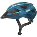 Fahrradhelm ABUS Macator steel blue S 51-55cm blau EPS einstellbar