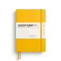 LEUCHTTURM1917 373986 Notizbuch Medium A5, Hardcover Schreibbuch, 251 nummerierte Seiten, Sunflower, dotted