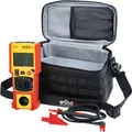 Wiha Gerätetester Set PAT one – Messgerät für Geräteprüfung nach DIN VDE 0701/0702 mit KI‑Bilderkennung & NFC‑Dokumentation, Auto‑Test FI/RCD‑Prüfung, in Tasche inkl. Zubehör (47222)