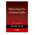 Canon Fotopapier PM-101 Premium matt - DIN A3, 20 Blatt (210 g/qm) für Tintenstr