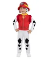 Funidelia Offizielles Marshall Paw-Patrol Kostüm para niño, Inklusive: Overall mit Schwanz, Mütze und Rucksack. Größe 2-3 Jahre - Outfit para niños para fiestas, Karneval und Halloween