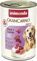 animonda GranCarno Nassfutter Rind & Lamm 6x400g getreidefrei für Hunde