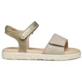 Geox Leder-Sandalen "Haiti" in Beige - 34