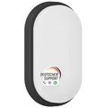 Oktaplex lighting LED Kellerlampe Oval Lumi IP54-10W 800Lm warmweiß 3000K - Ovallampe außen Anthrazit