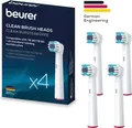 Clean TB30 / 50 4er weiß Aufsteckbürsten