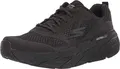 Skechers Herren Max Cushioning Premier Vantage Sneakers, Charcoal Synthetic/Black Textile/Trim, 44 EU