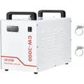 Vevor Industrieller Wasserkühler Cw-3000, Industrie-wasserkühler-kühlsystem Mit 9-l-tank, 10 L/min Durchfluss, Kühlgerät Mit Hochgeschwindigkeitslüfter, Für Lasergravur-&-schneidmaschinen