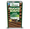 ULTRAMENT Feuchteschutz-Lasur 3-in-1, nussbaum,Holzschutz,Dünnschichtlasur,5 Ltr