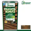 Ultrament 5 l Feuchteschutz Lasur 3in1 Holzlasur für Pergola Zaun Tor Nussbaum