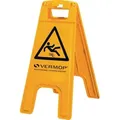 Warnschild Achtung Rutschgefahr B 280xh 580mm Gelb/schwarz Vermop