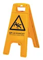 Vermop Warnhinweisschild Achtung Rutschgefahr Warnschild Signalschild gelb 0705